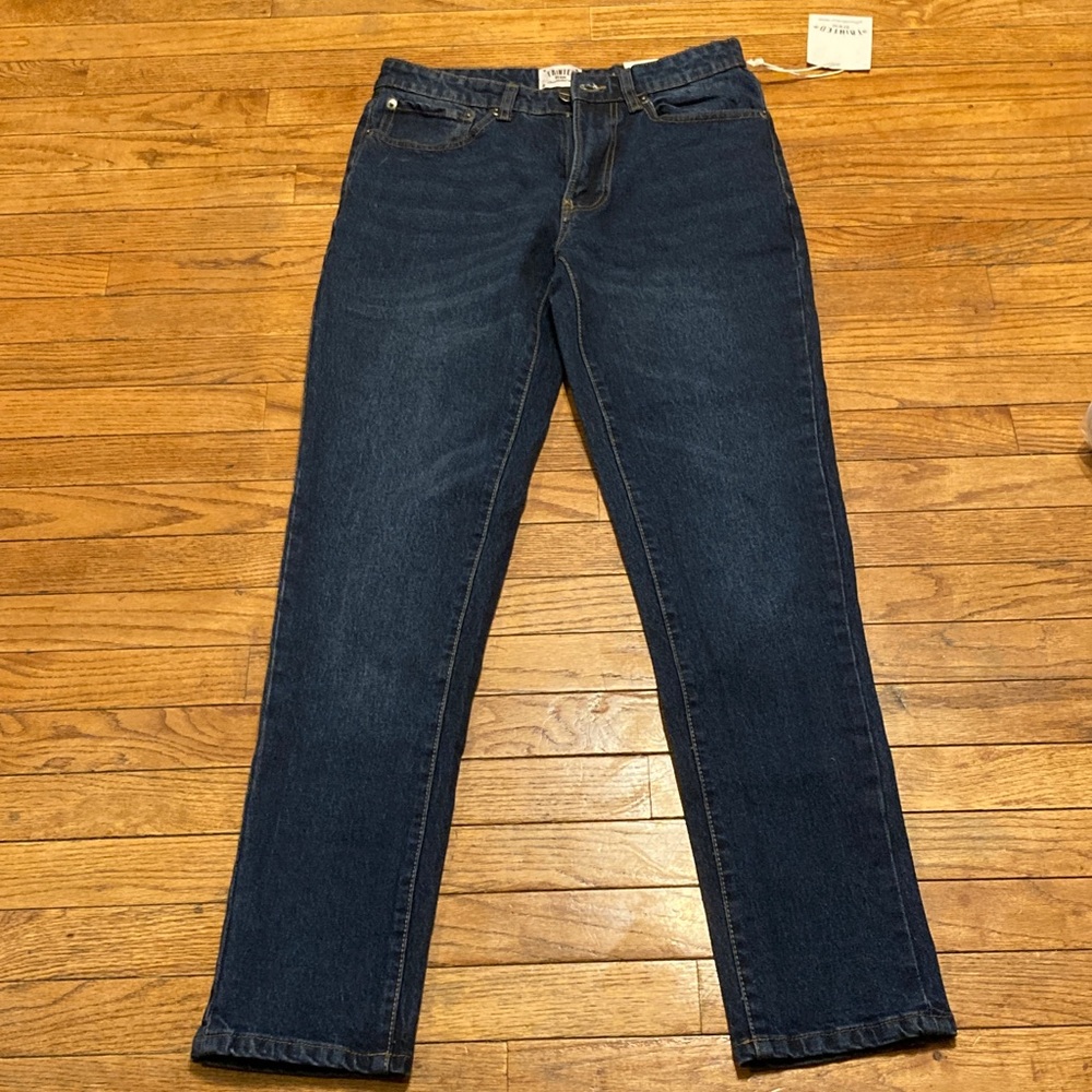 Women's Classic Blue Straight Jeans